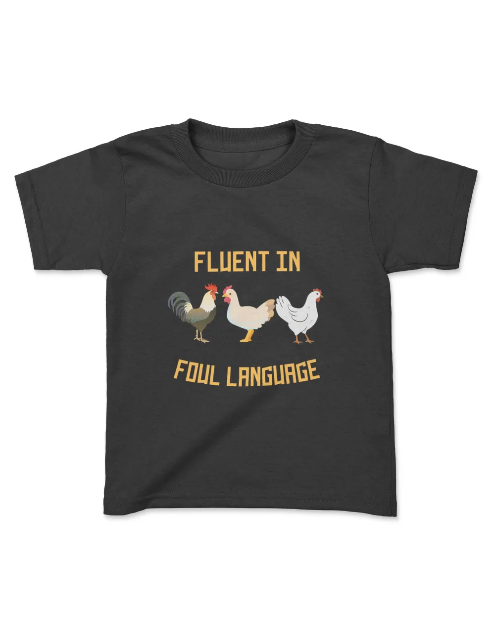 Fluent In Foul Language Chicken Shirts For Women Funny