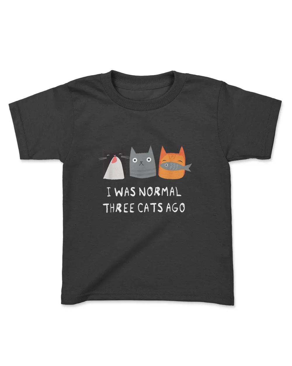 I Was Normal Three Cats Ago - Funny Cat Shirt Scratchy QTCAT261222A40