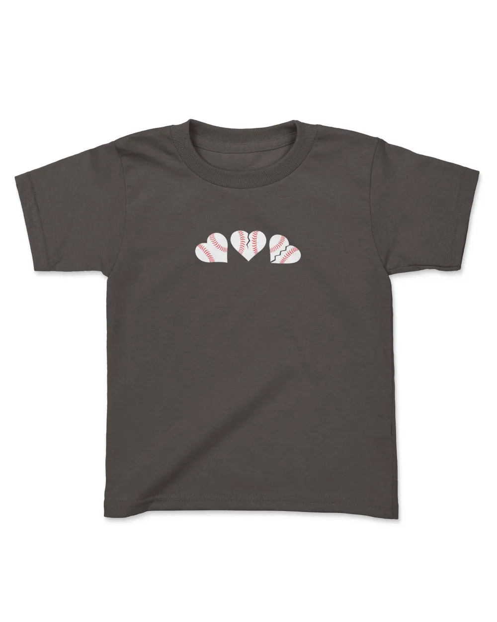 The Three Baseball Hearts Crewneck Sweatshirt