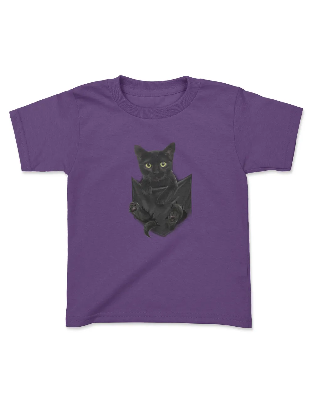 Black Cat Stern in Pocket Long Sleeves Cats HOC010423A2