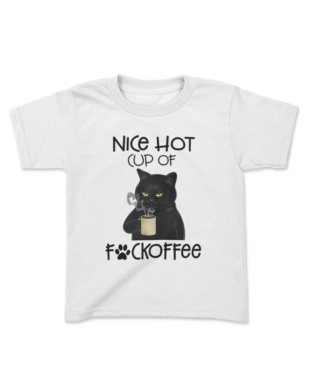Nice Hot Cup Of Coffee Cat HOC160423A1