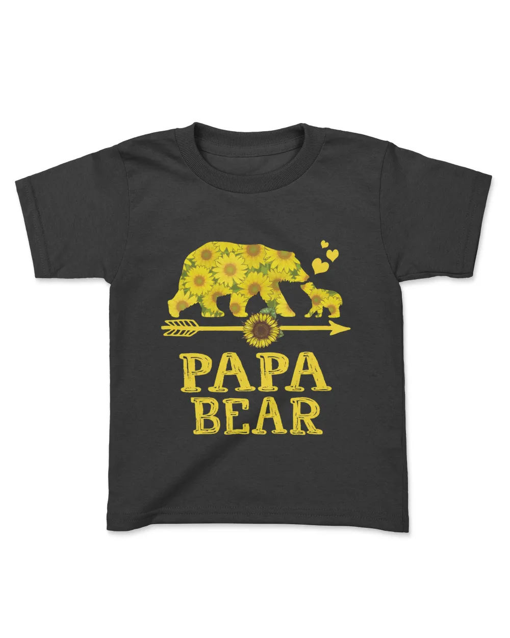 Papa Bear Sunflower Fathers Day