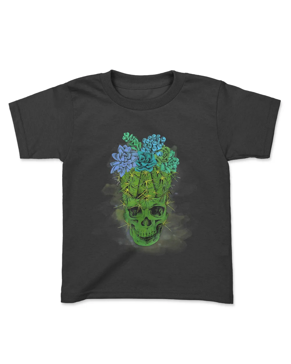 Skull What The Fucculent Cactus Sugar Skull Pots