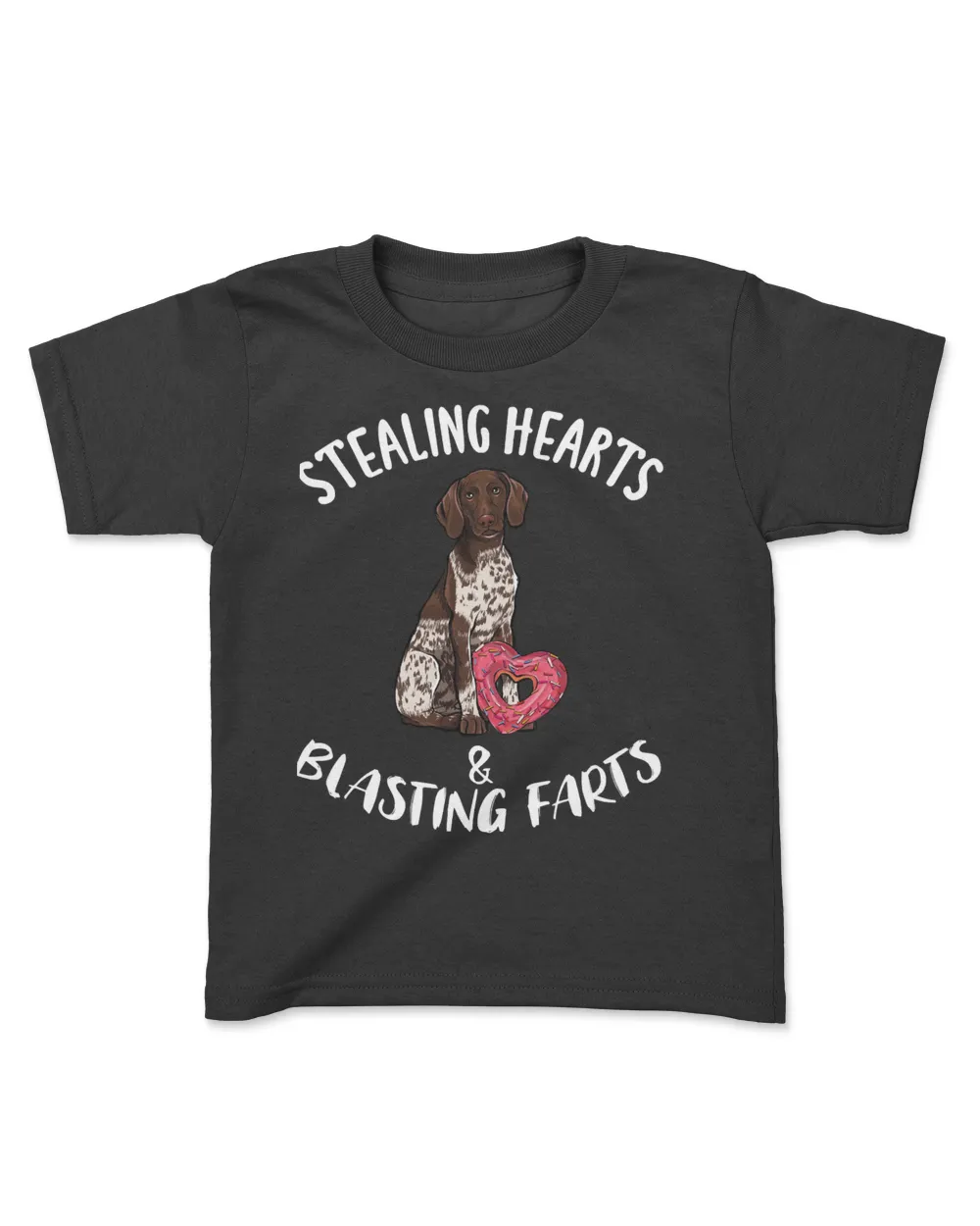Stealing Hearts Blasting Farts German Shorthaired Pointer Sweatshirt