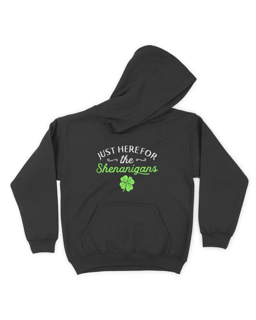 St Patricks Day Just Here For The Shenanigans Womens T-Shirt