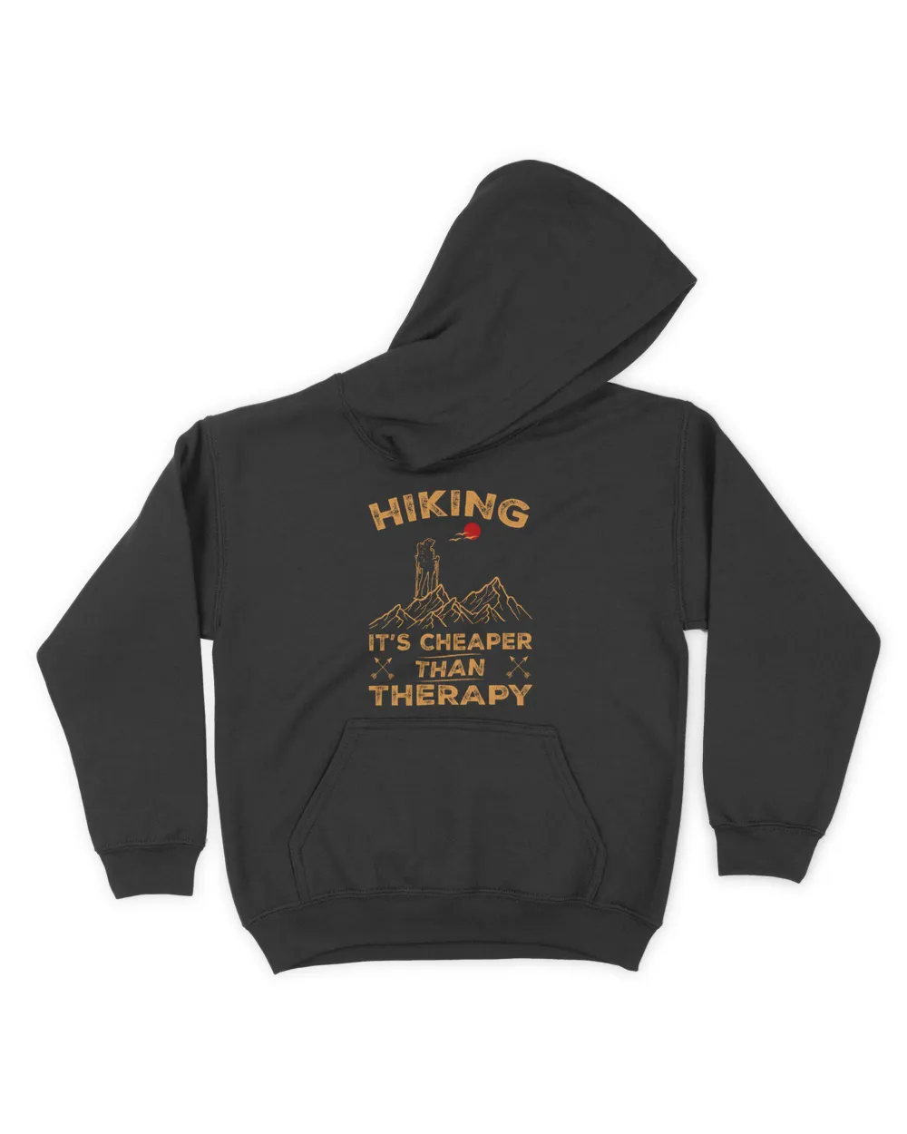 Hiking It's Cheaper Than Therapy Woman T-shirt