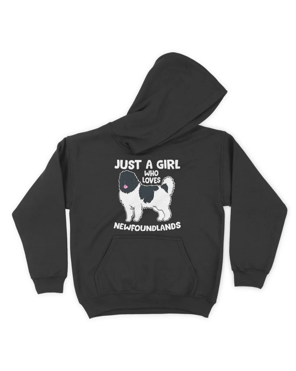 Just a Girl Who Loves Newfoundland Dogs T-Shirt