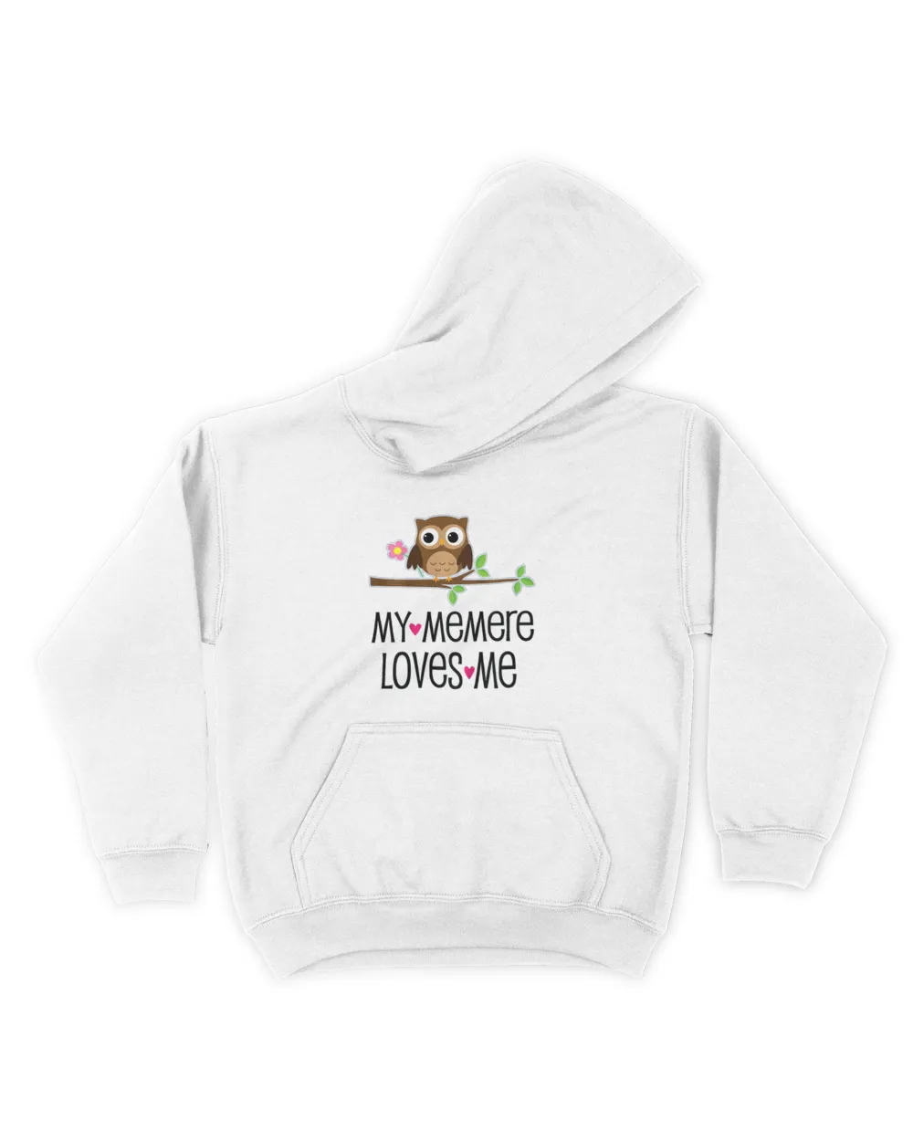 Kids My Memere Loves Me Granddaughter Owl