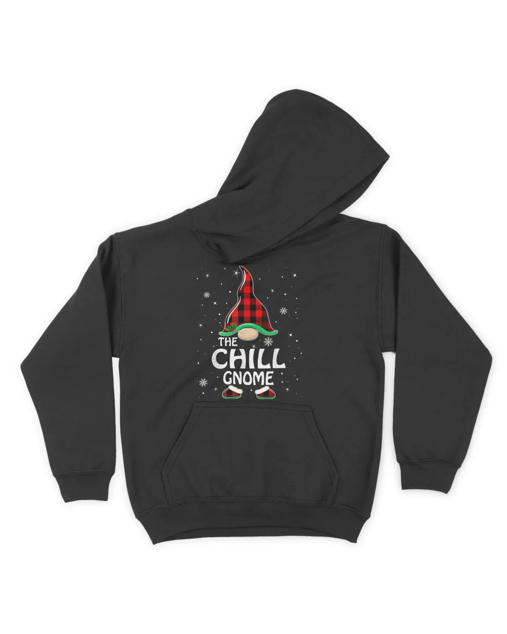 Chill Gnome Buffalo Plaid Matching Family Christmas Pajama