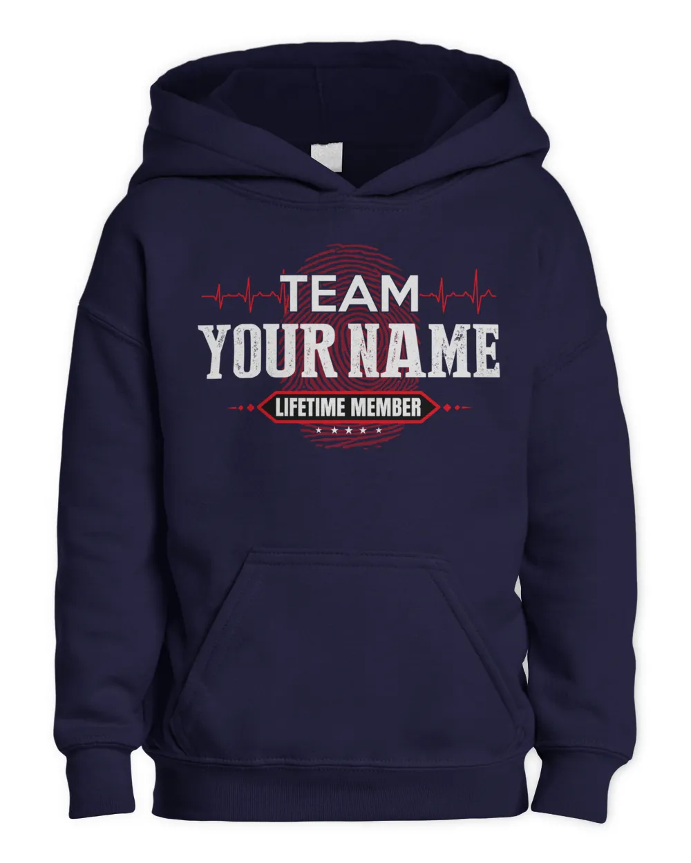 Team YOUR NAME. Lifetime Member. Create custom t-shirts