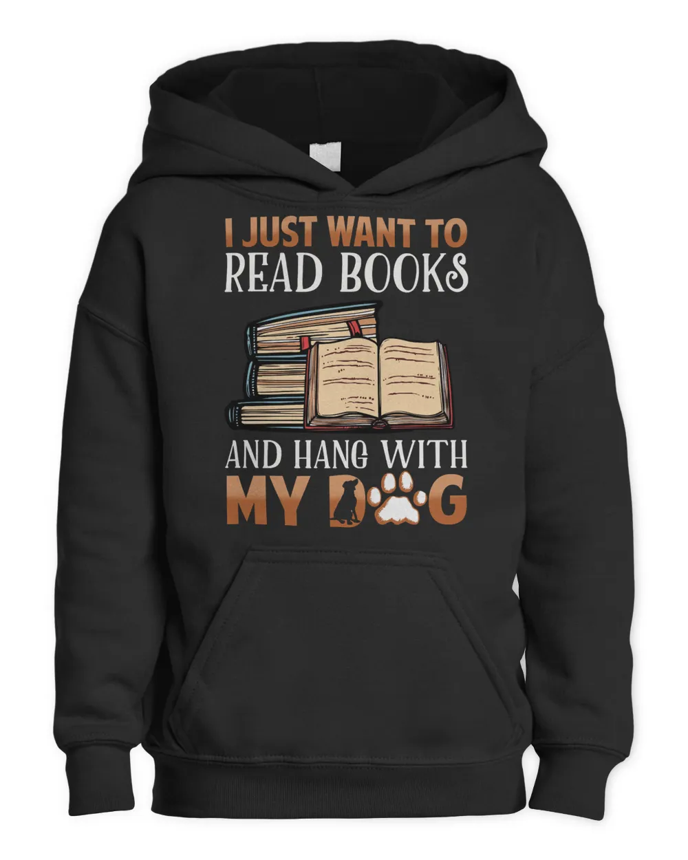Funny Dog Read Books and Hang with my Dog Book Reader
