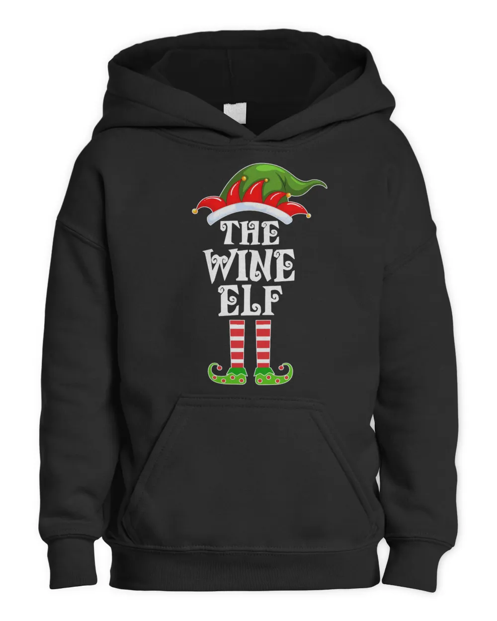 The Wine Elf Family Matching Christmas Party Pajama Xmas Gift