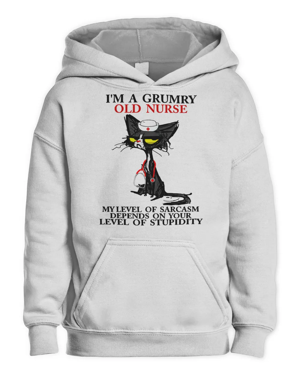 Nurse Cat I'M A GUMMY OLD NURSE T-Shirt