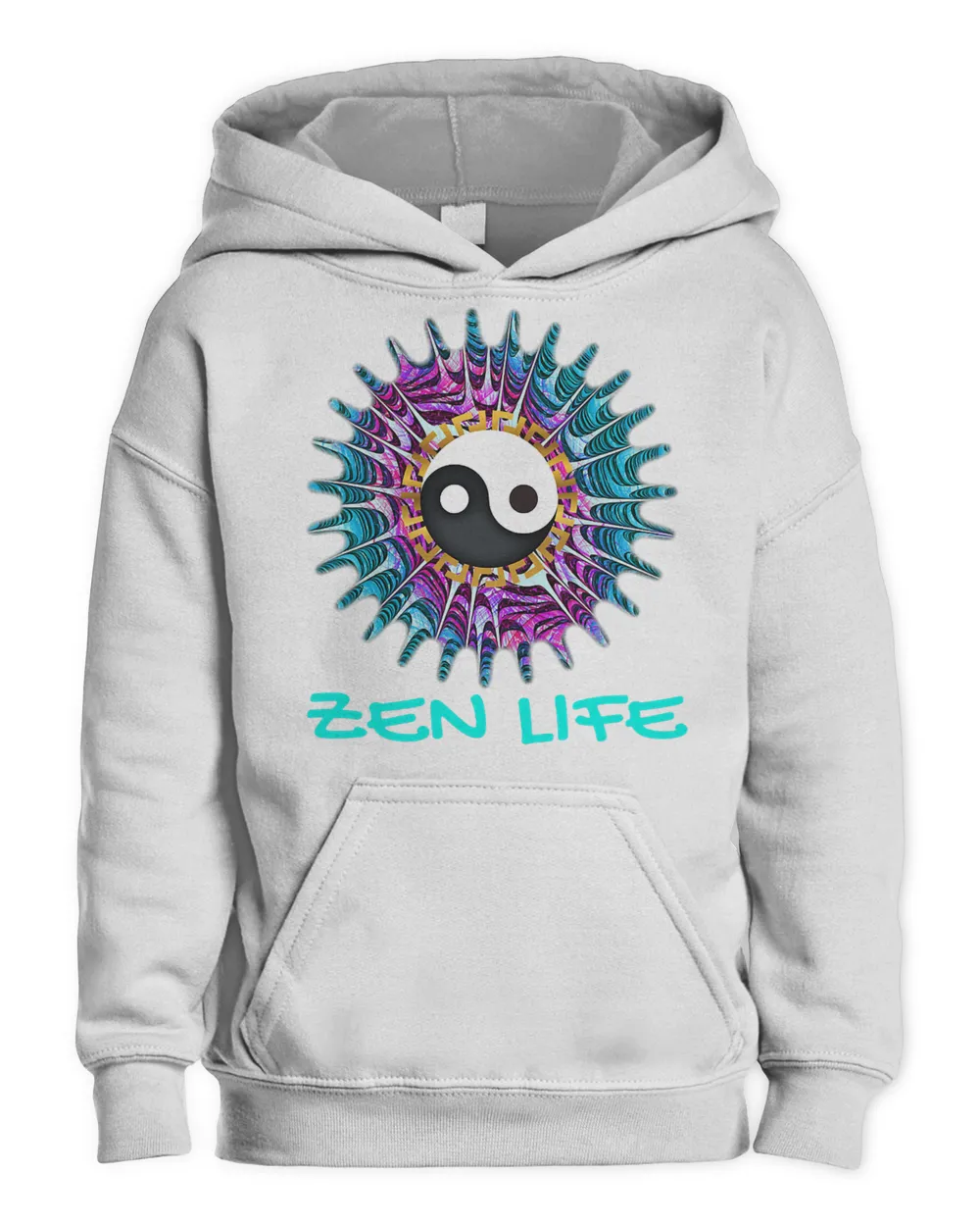 Yoga The Zen Life,Yoga Gifts for Yoga Lovers,Meditation OM T-Shirt