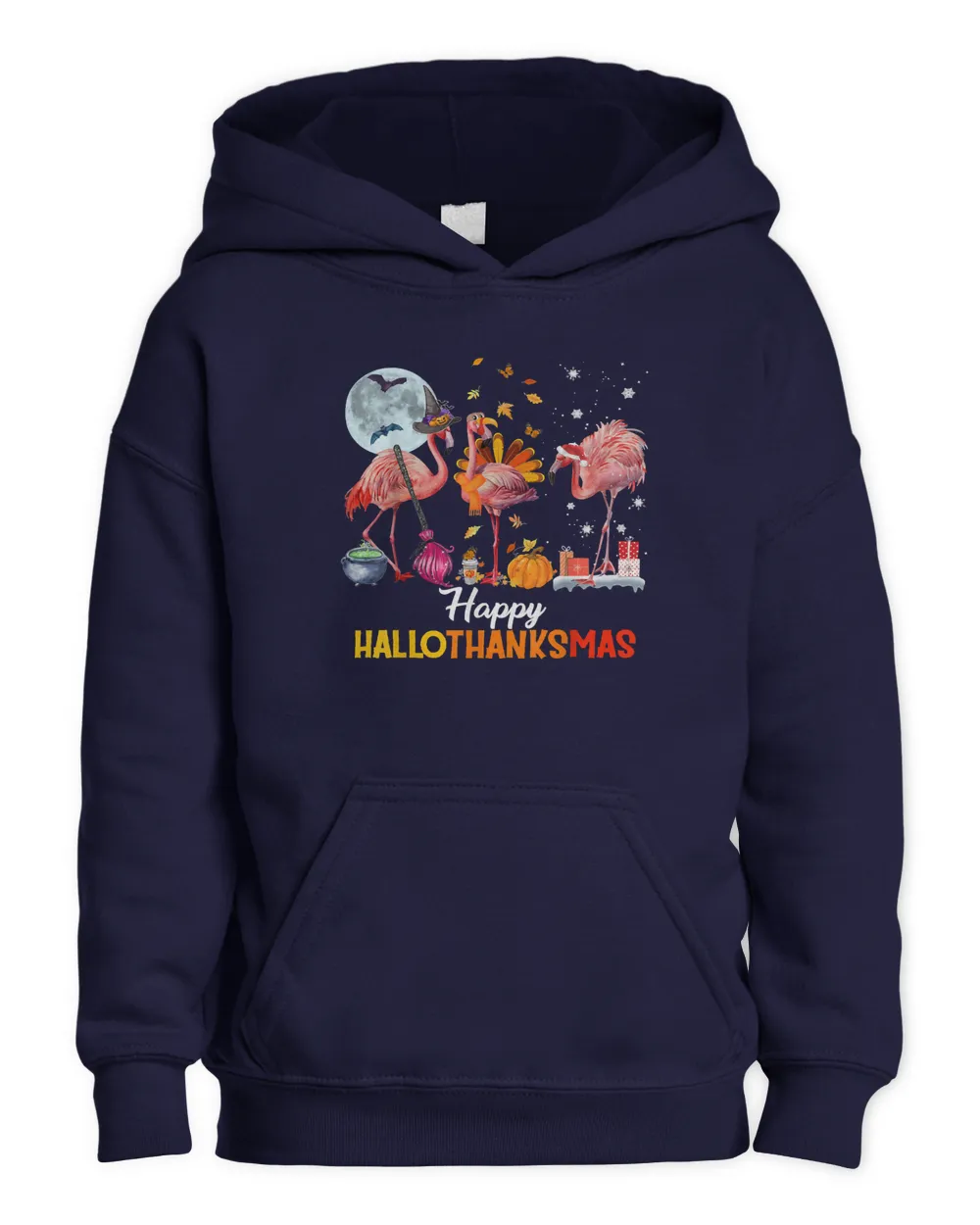 Flamingo Tropical Thanksgiving Halloween Christmas Classic T-Shirt3 Pink Bird