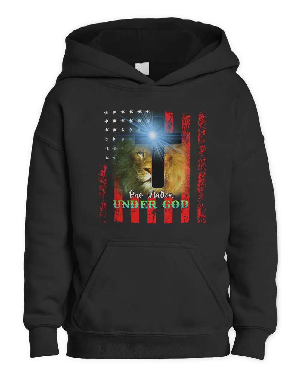 One Nation Under God - lion