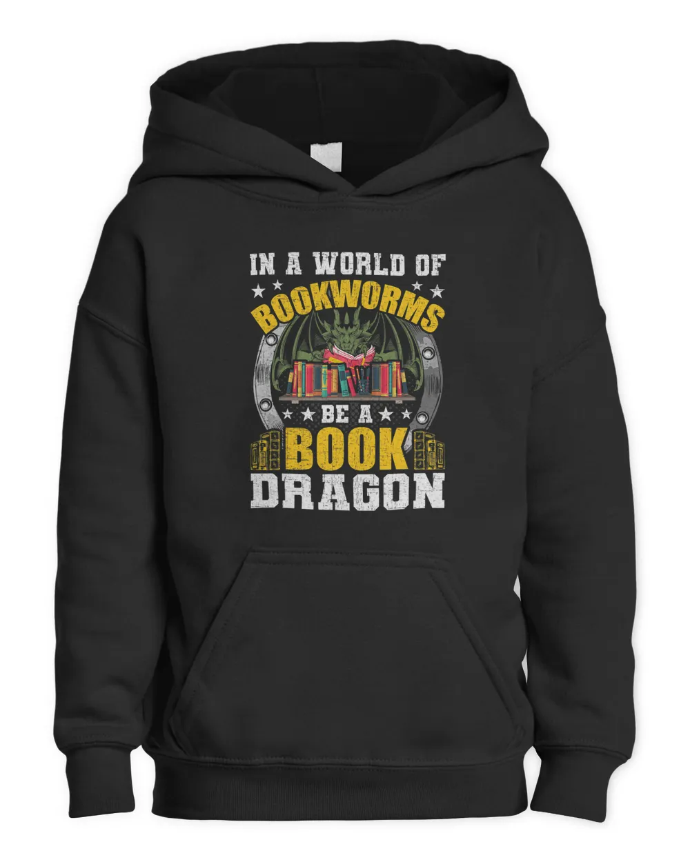 In A World Of Bookworms Be A Book Dragon Book Lovers Reading