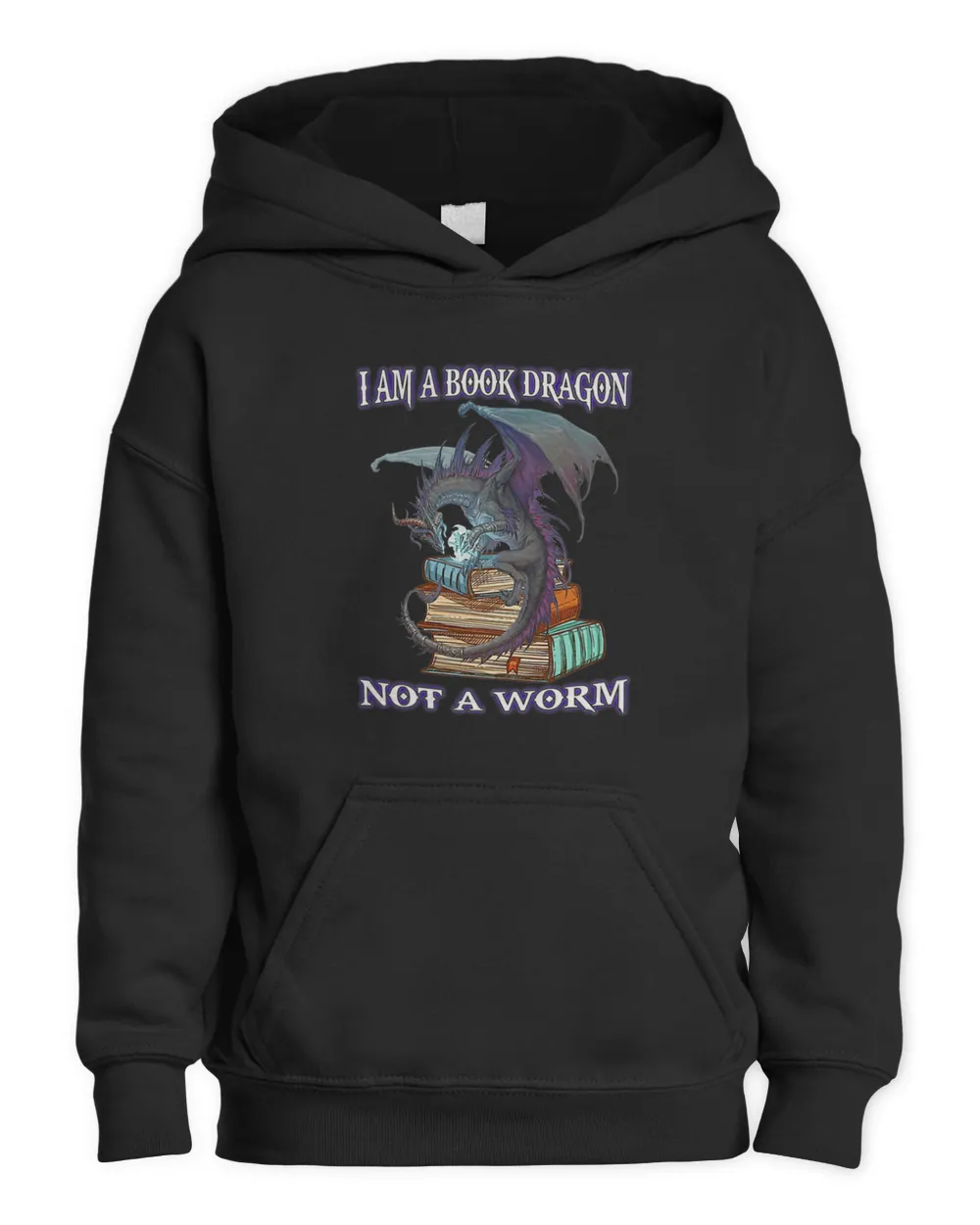 I am a book dragon not a worm Dragon Reading Books Lover tee