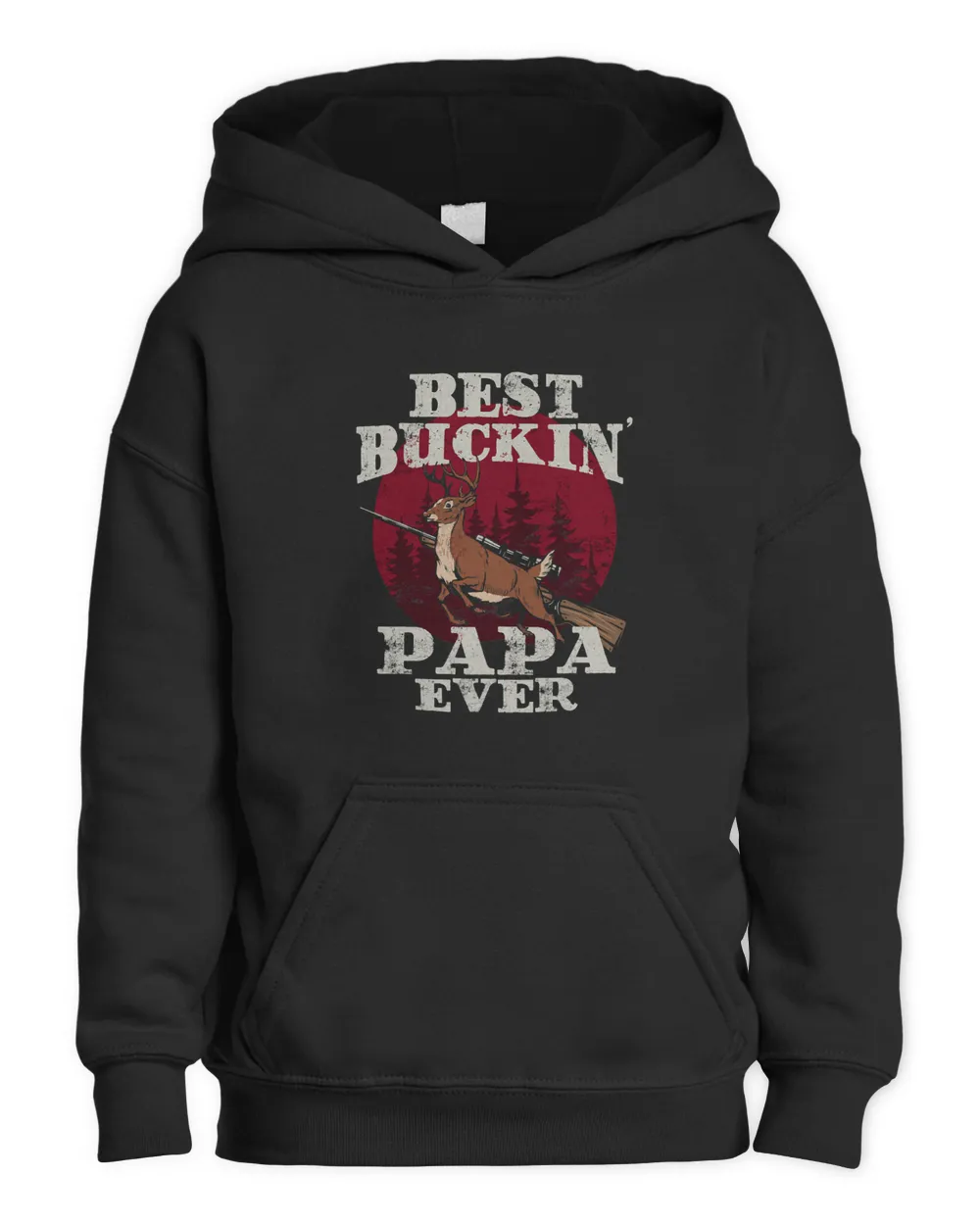 Best Buckin Papa Best Papa Ever Gifts Funny Deer Hunter 2