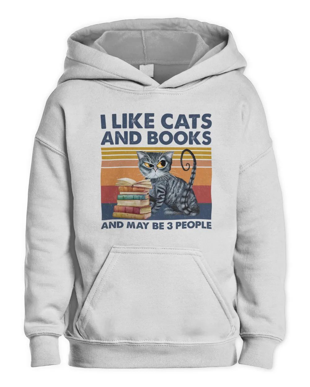 I like cats and books and maybe 3 people