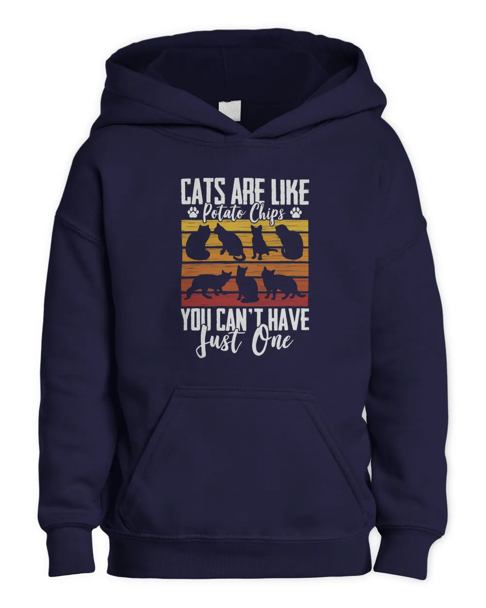 Funny Cat Owners Cat Lovers Cats Are Like Potato Chips