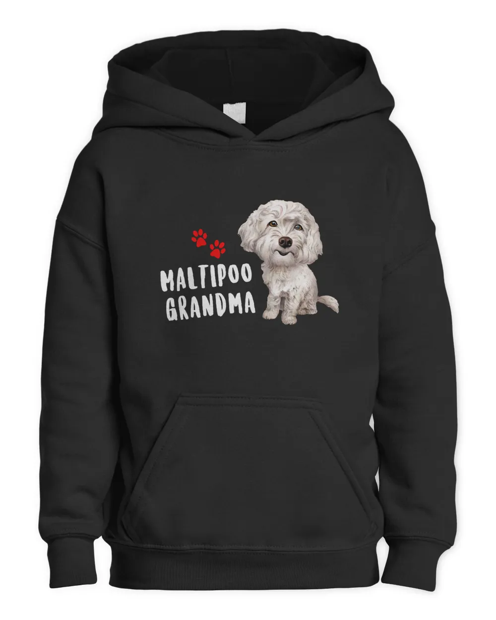 Maltipoo Grandma Dog Shirt Perfect For Maltese Poodle Dog Mom Gift