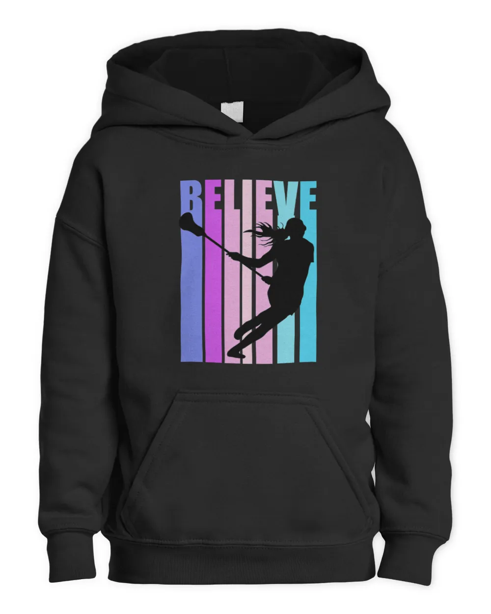 Pink Girls Lacrosse Player Coach Team Coaching Motivational