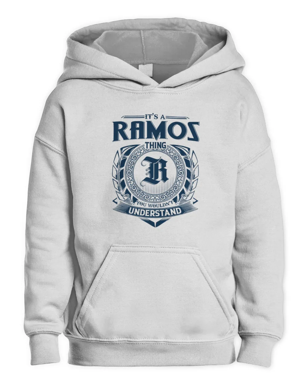 It's a Ramos thing you wouldn't understand Kids Pullover Hoodie white xs