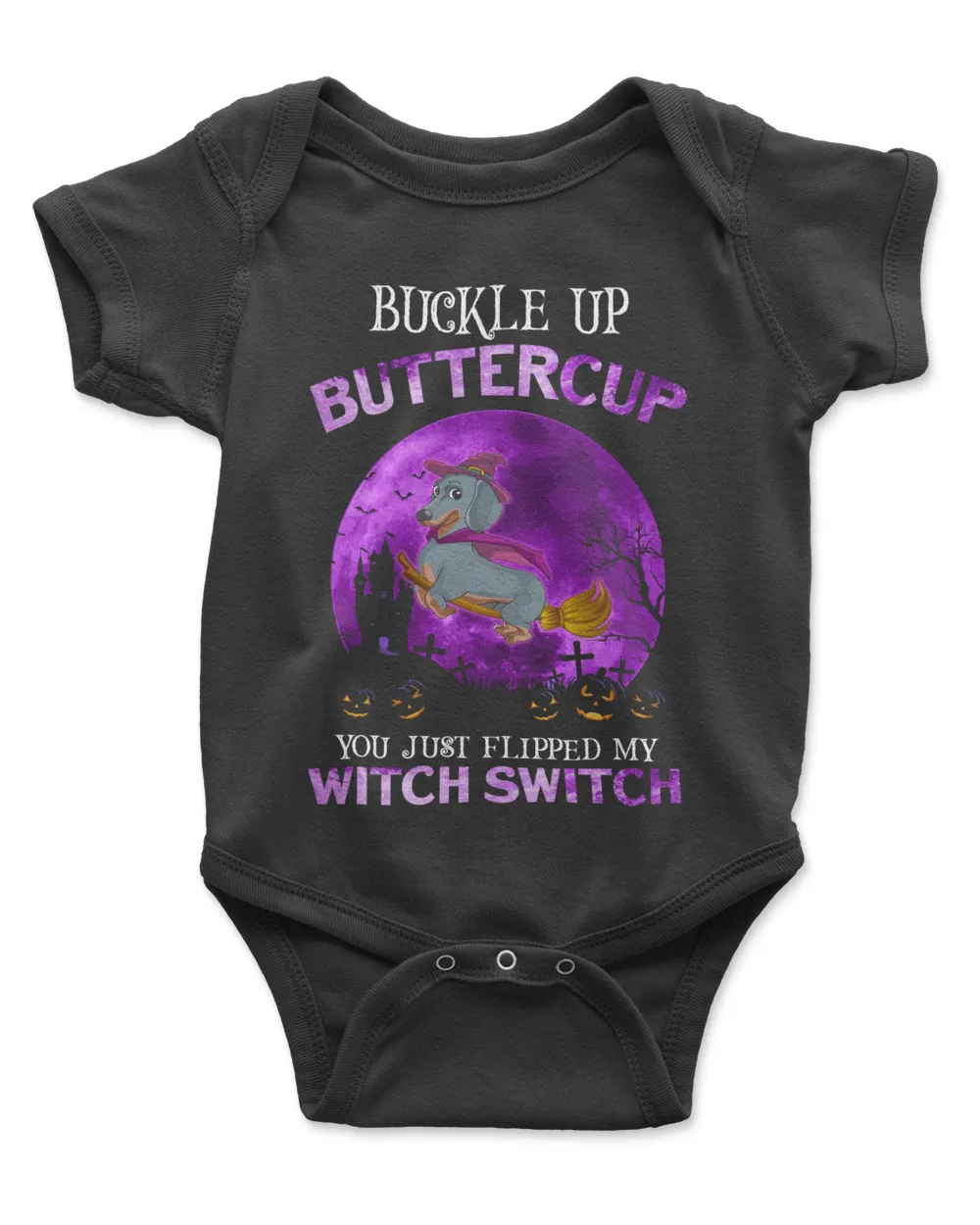 Dachshund Dog Buckle Up Butter Cup Halloween Dog Lover