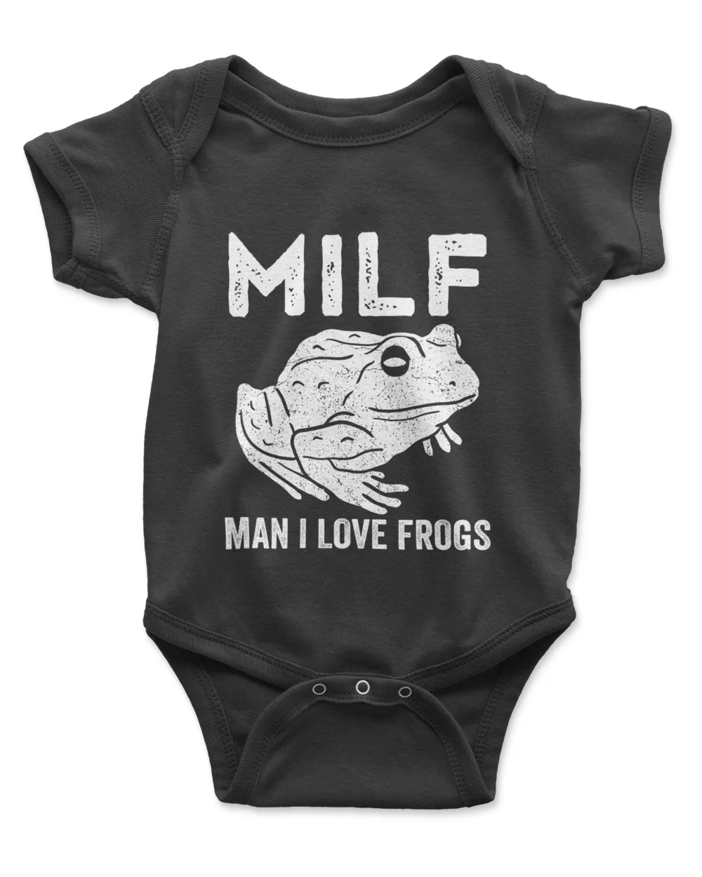 Frog Shirt Man I Love Frogs Funny Milf T-Shirt