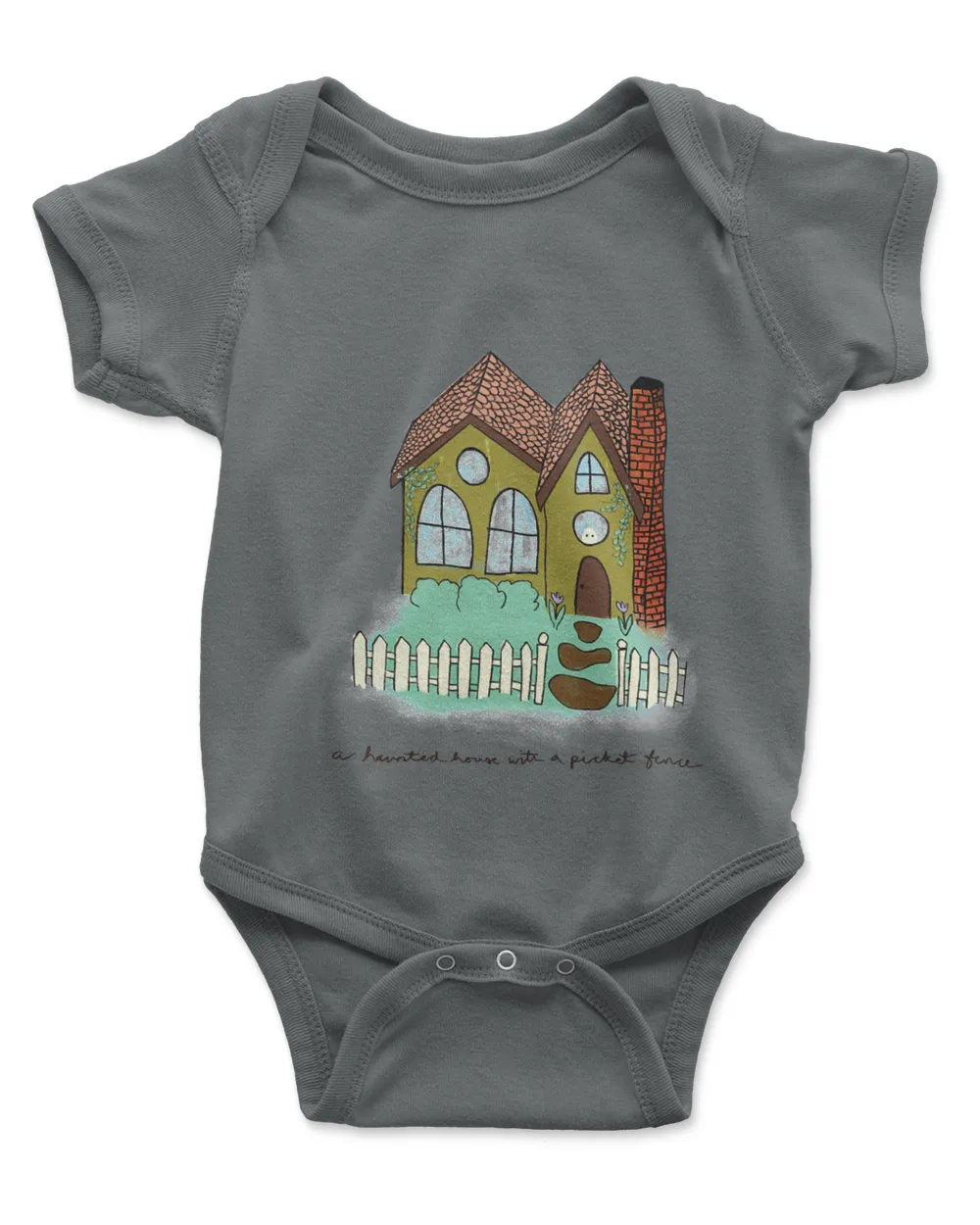 Pheobe Bridgers Haunted House with a Picket Fence Classic T-Shirt