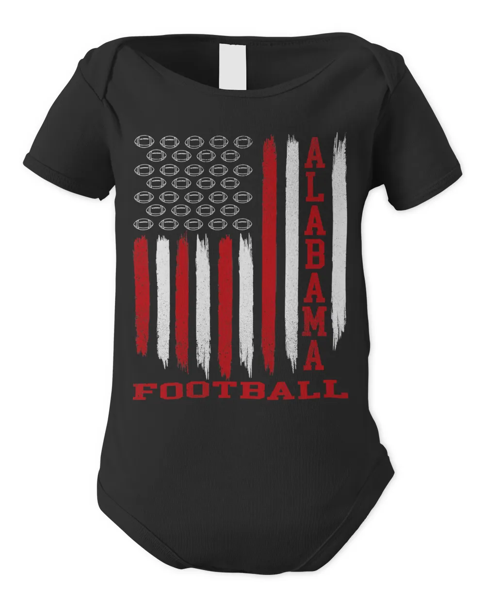 Patriotic USA Flag Alabama Football Season Party