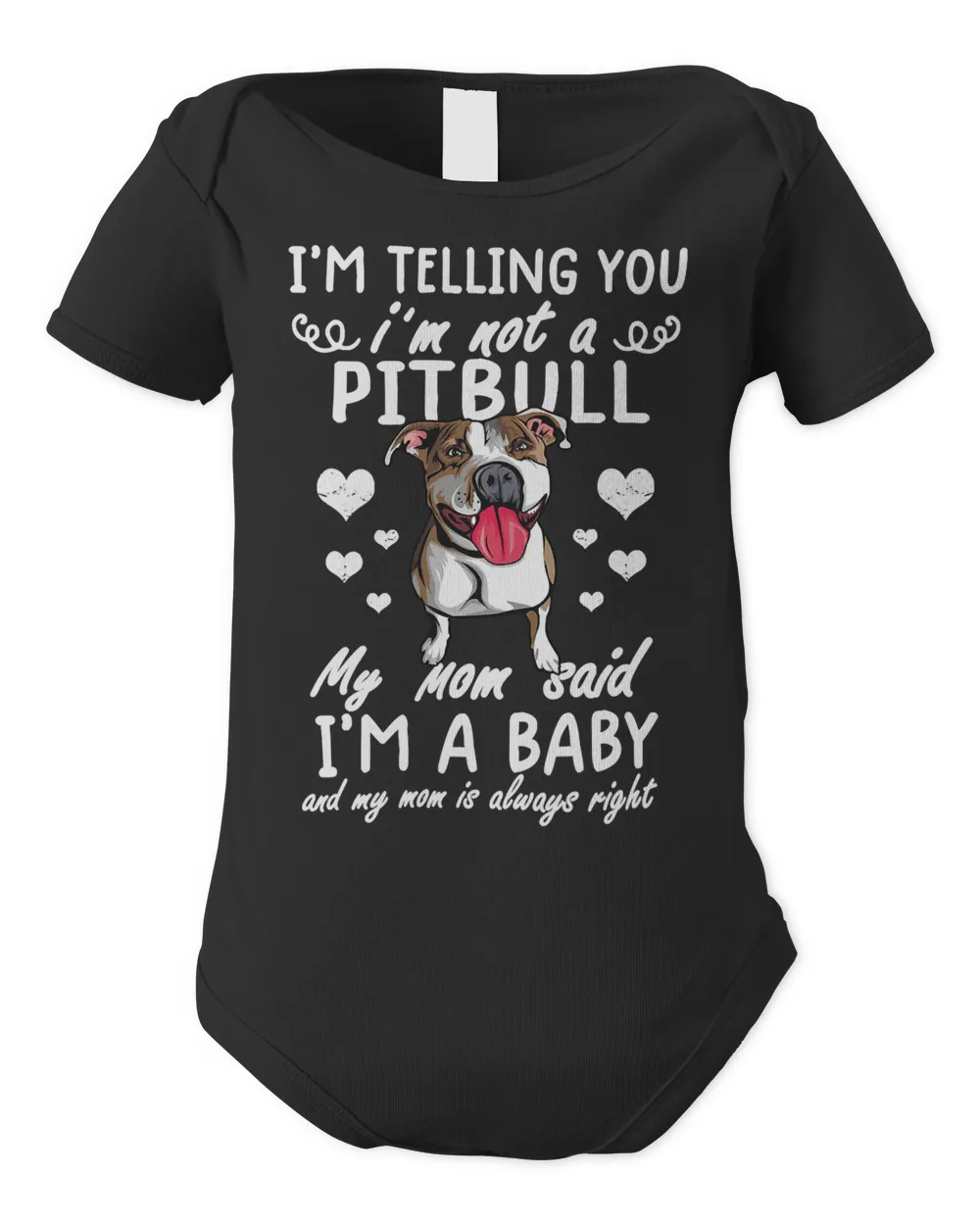 Pitbull Lover Dog funny pitbull pitbull mom im a baby pitbull dog lover 268 Pitbulls