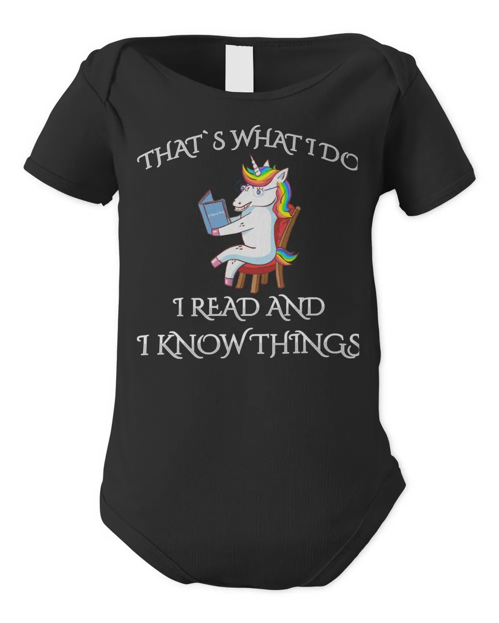 unicorn I Read and I Know Things Book Reader