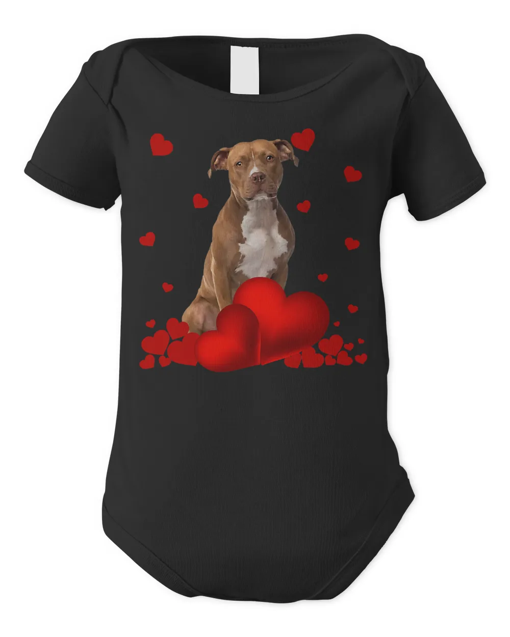 Pitbull Valentines Day Love Hearts Pitbull Dog Puppy Lover 400