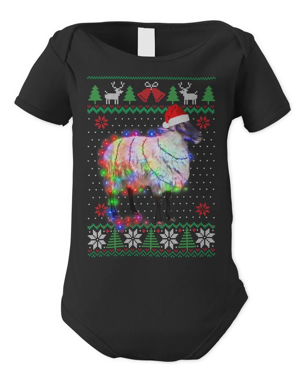 Sheep Animal Ugly Sweater Christmas Puppy Animal Lover 283
