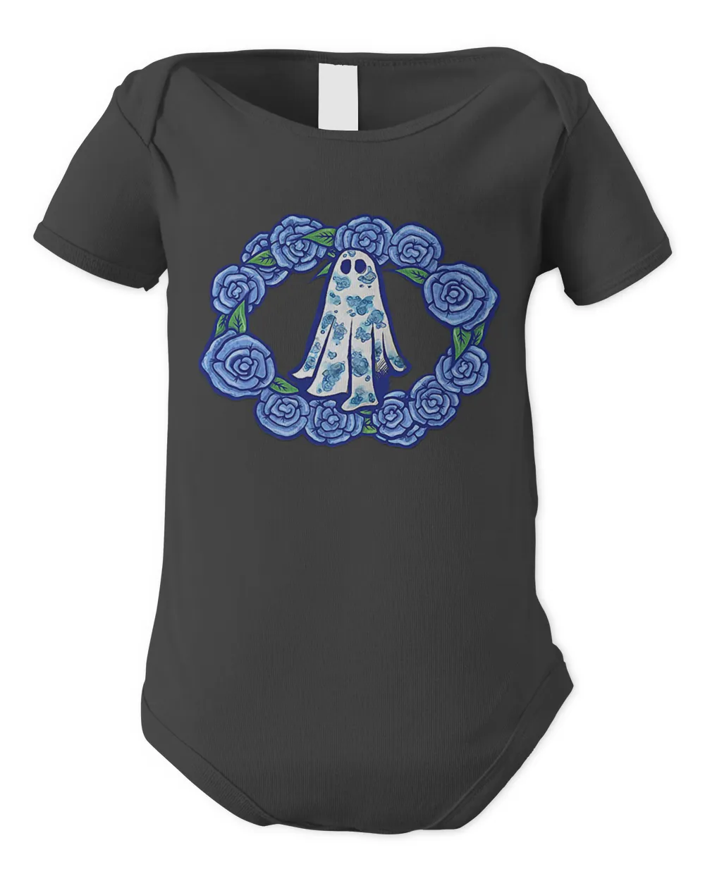 Blue Flower Blanket Ghost Halloween Art Shirt HH220822067