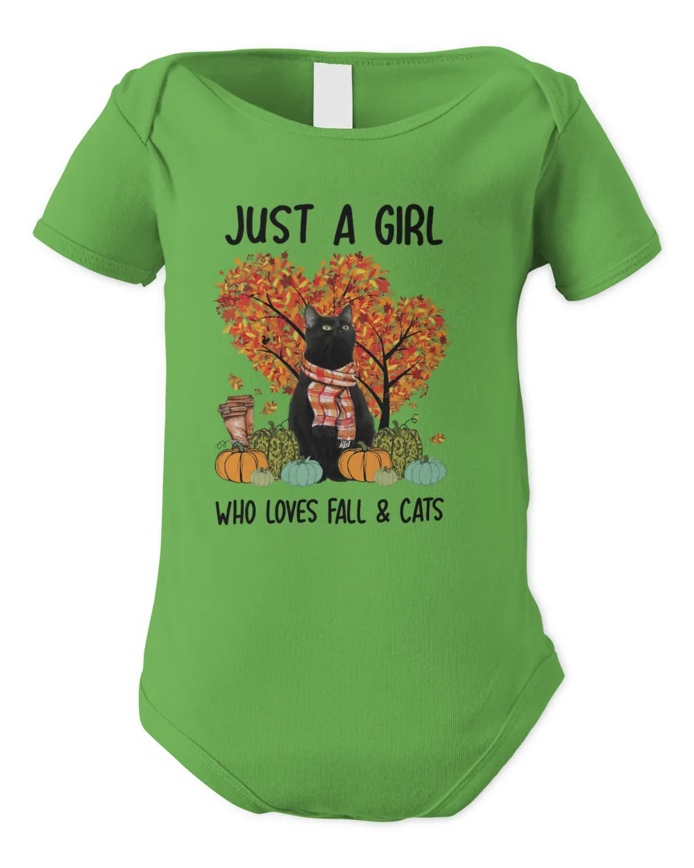 Black Cat Kitty Just A Girl Who Loves Fall And Cats Kitten Cat