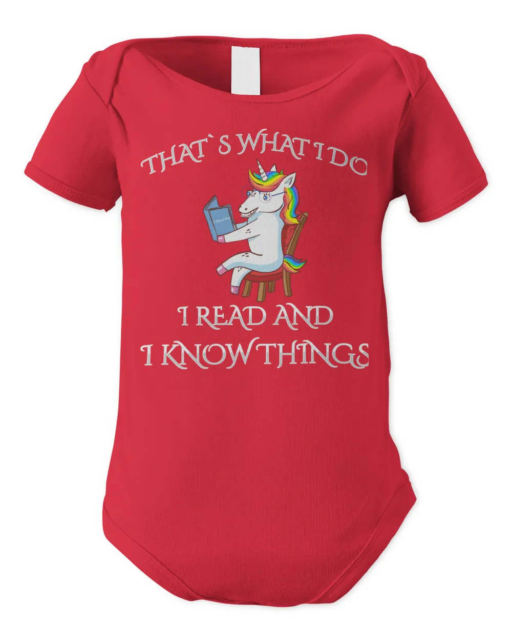 Book Reader unicorn I Read and I Know Things Reading Library Books Reading Fan