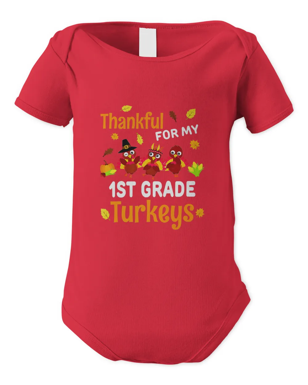 Thankful Turkeys Thanksgiving 1St Grade Teacher Shirts Gift T-Shirt