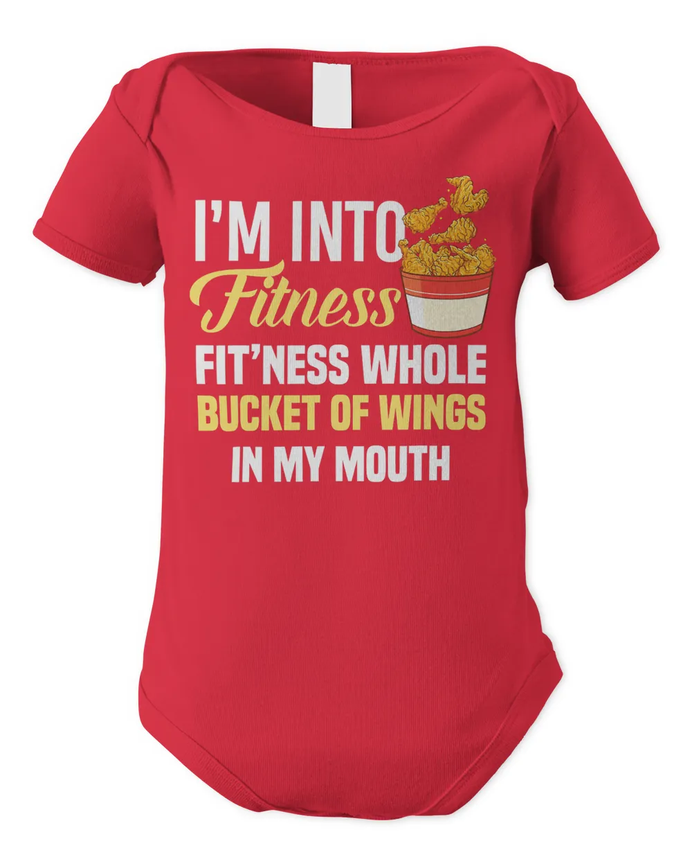 Chicken Funny FitNess Basket Wings in My Mouth Chicken Wings 144 Hen Rooster