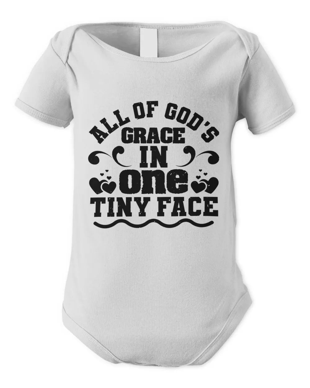 All Of God’s Grace In One Tiny Face Baby Shirt, Gift For Family, Toddler T Shirt, Baby Bodysuit