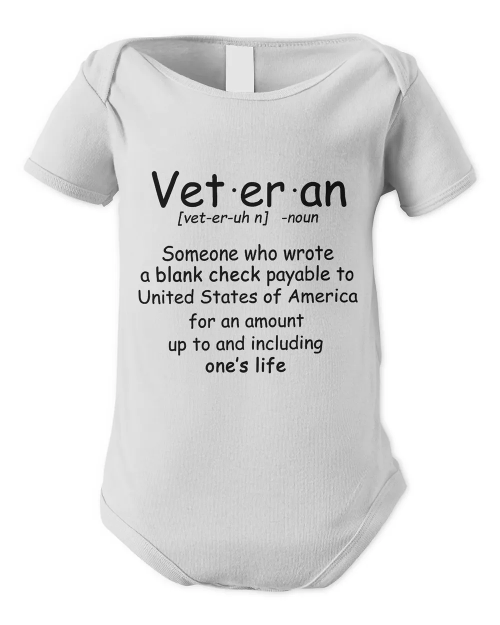 Veteran someone who wrote a blank check payable T-Shirt