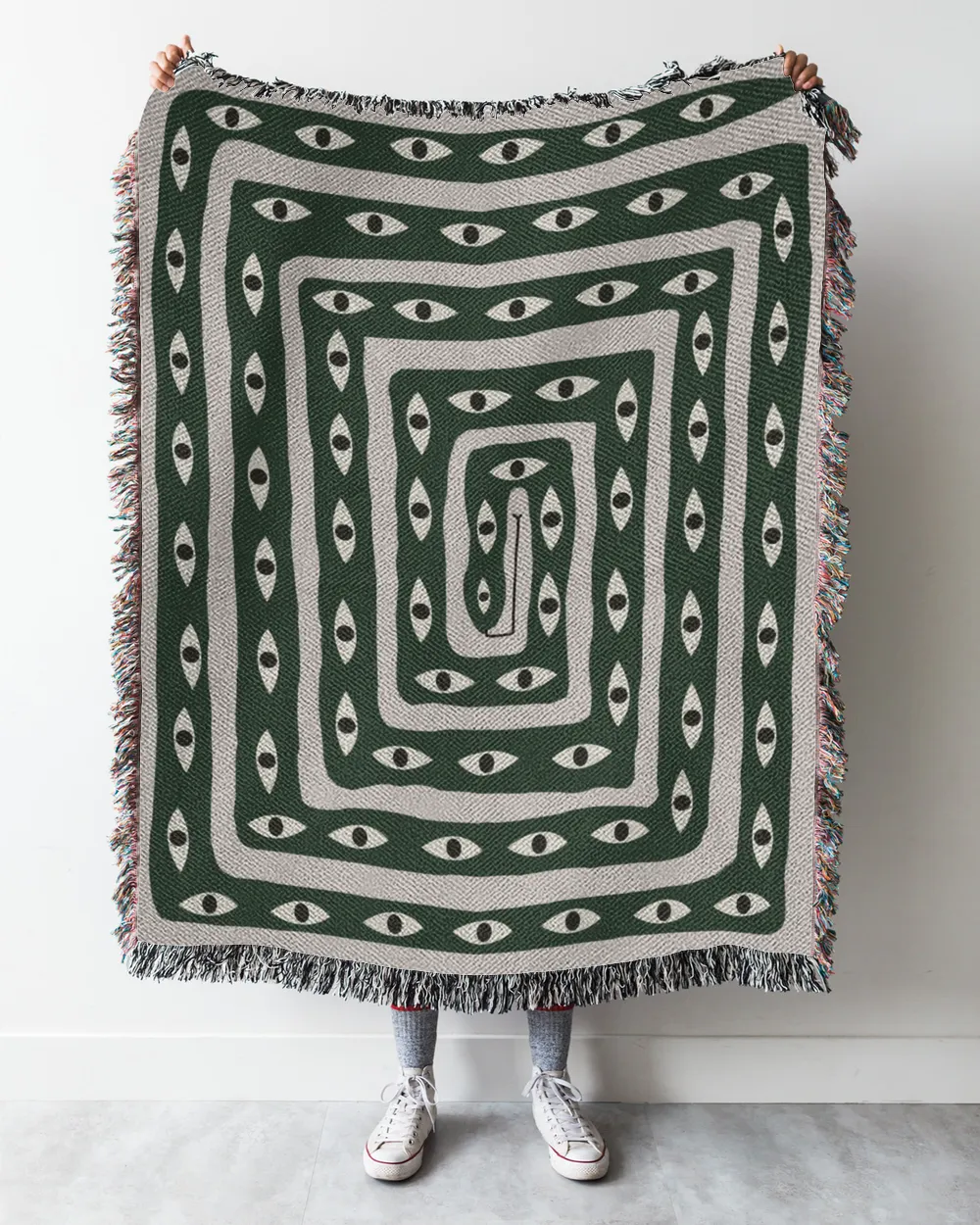 Snake Tapestry Throw Blanket