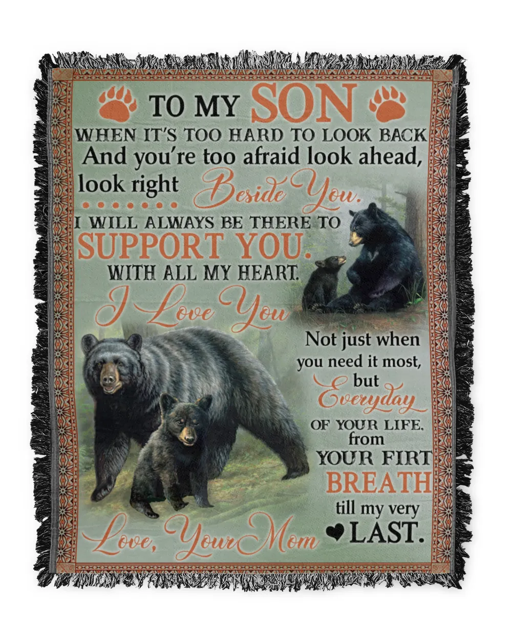 Family Bear to my son