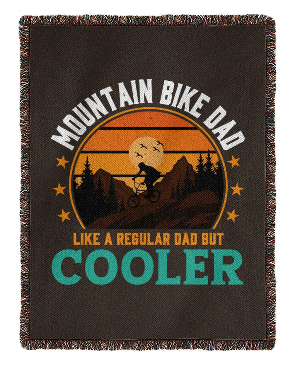 Mountain bike dad like a regular dad but cooler