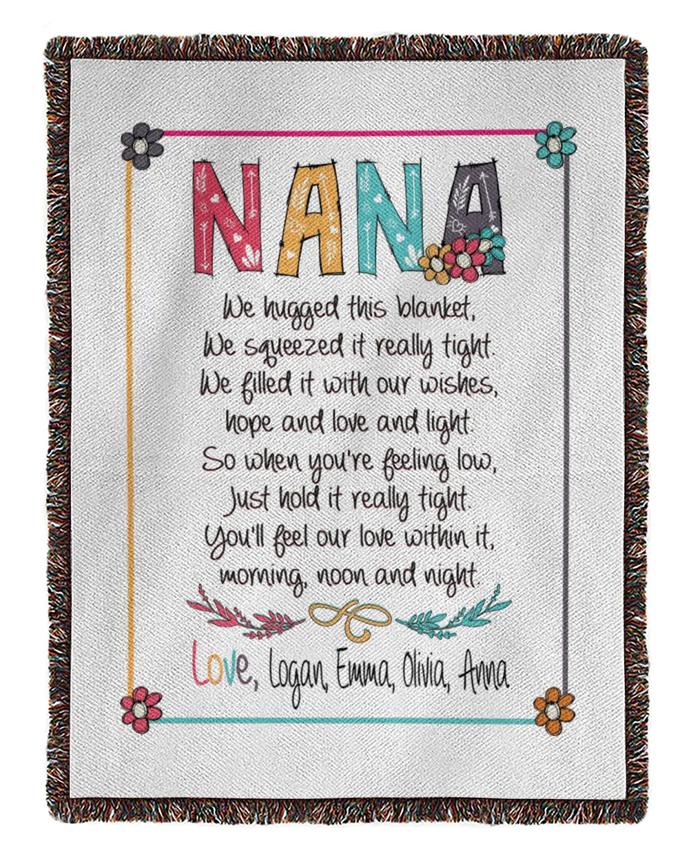 Nana You'll Feeling Our Love Blanket