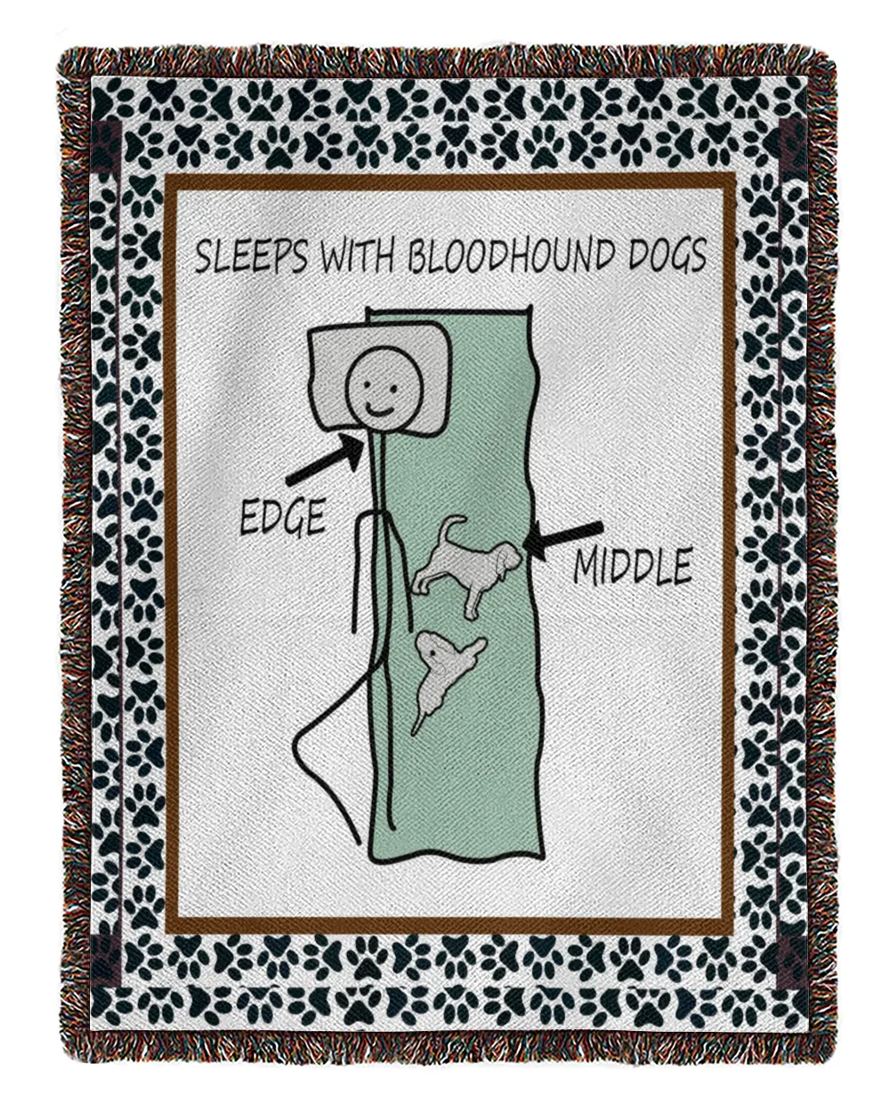 Bloodhound  Blanket - Quilt