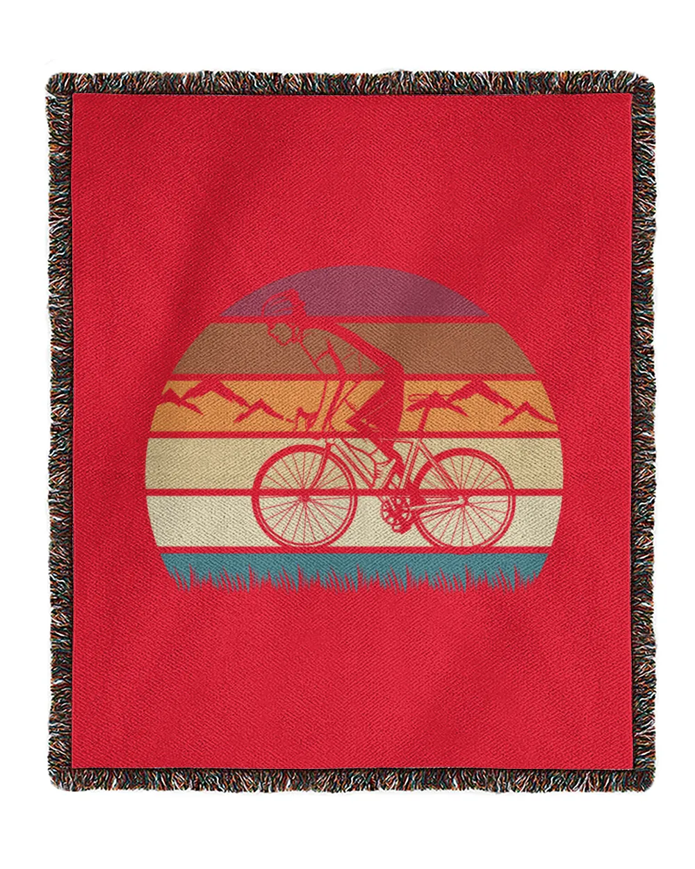 Cycling Boy Vintage Design