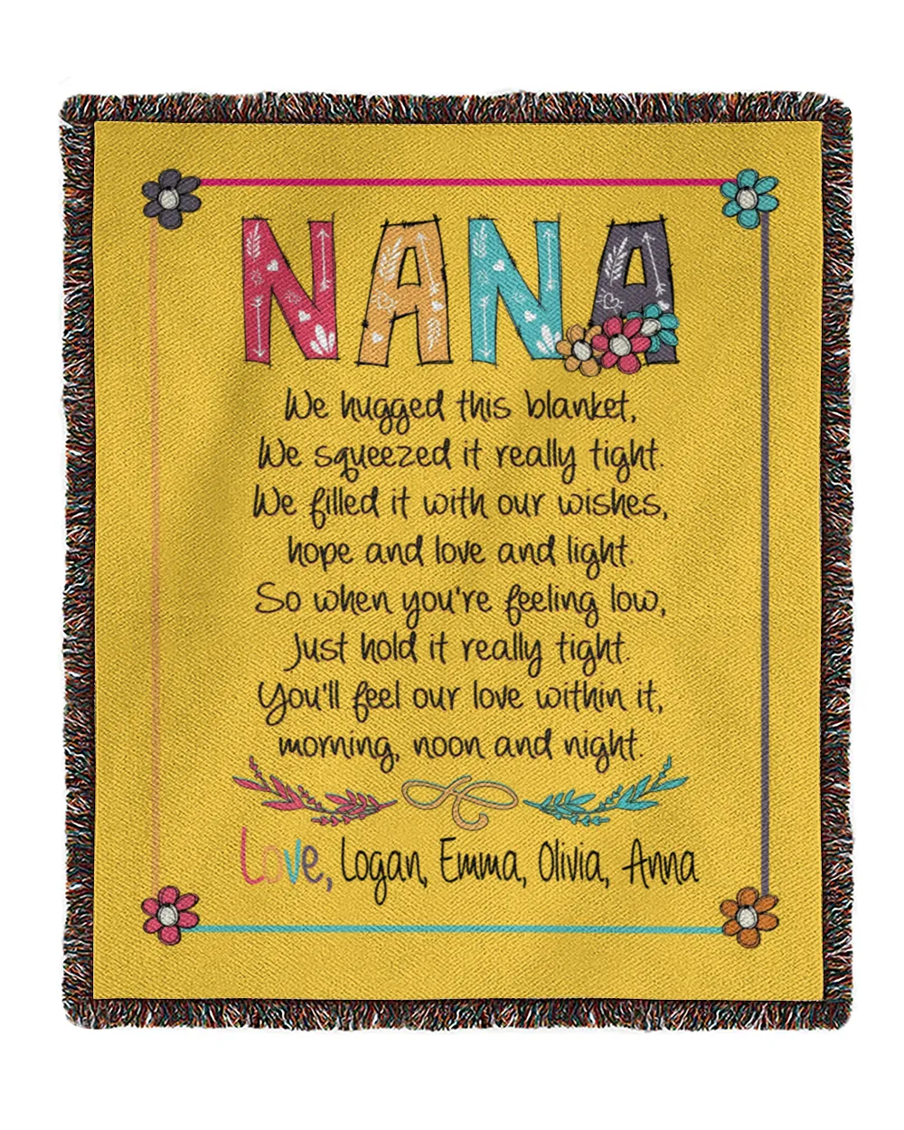 Nana You'll Feeling Our Love Blanket